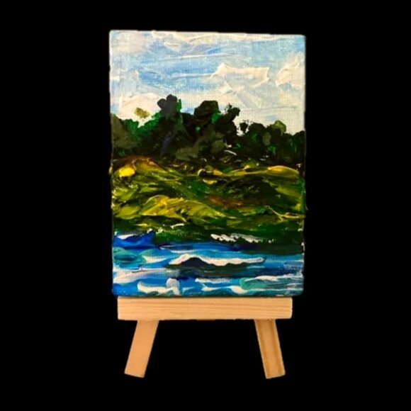 new rare hand paintings of many beautiful things mini hand painted - Picture 1 of 1